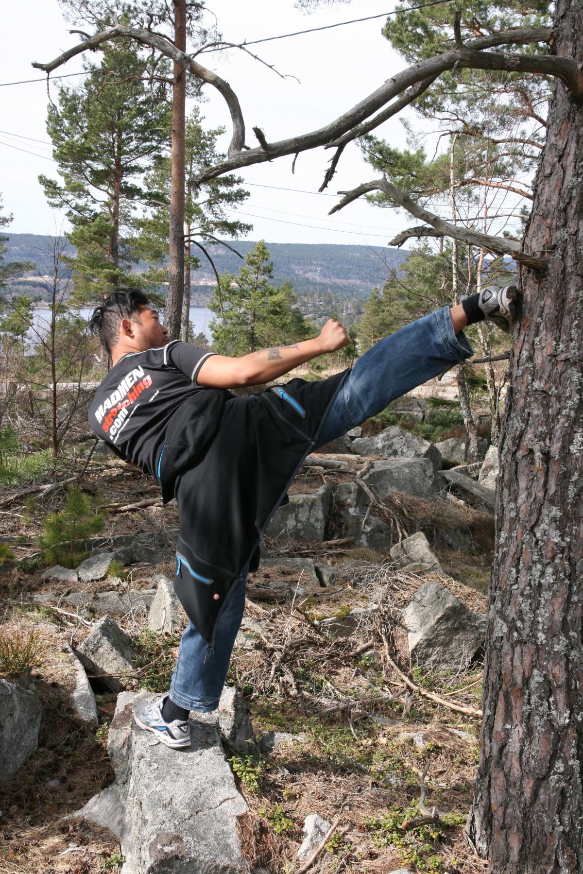 Stretching og trefelling – perfekt&nbsp;kombo!